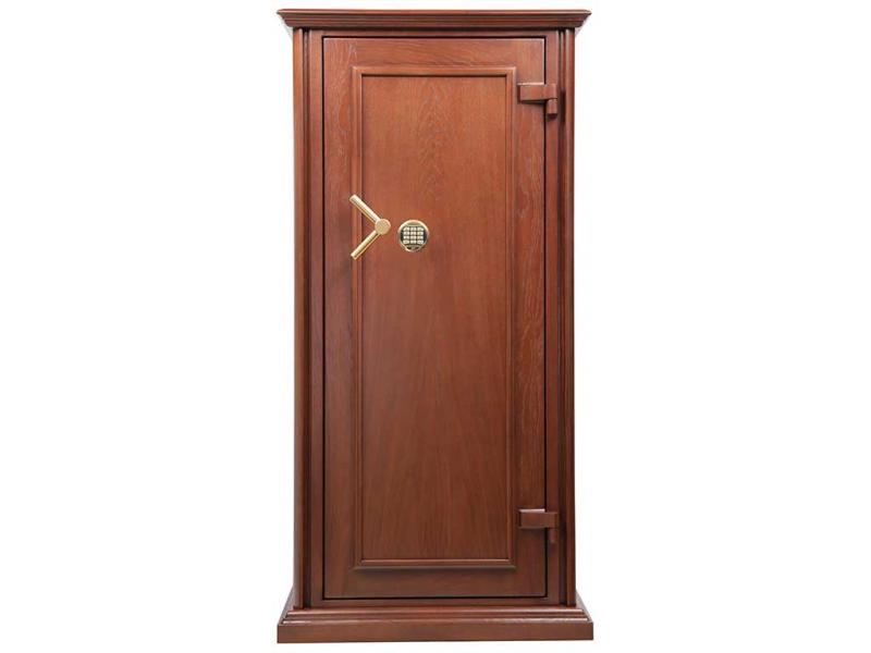 Огневзломостойкий сейф в дереве VALBERG Гарант Евро 165 T EL Д (дуб)