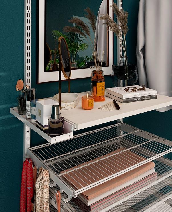 Панель с крючками боковая ПРАКТИК Home GHB-40 графит